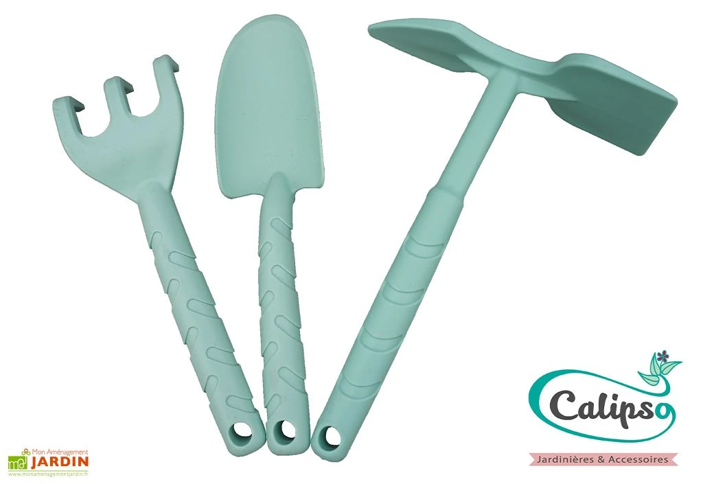 Kit Jardinage Pour Jardinière Et Carré Potager – 3 Outils – Image 4