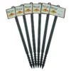 Mikado Lot De 6 Jalons Pour Semis Pommes De Terre Avec étiquettes – 45 Cm