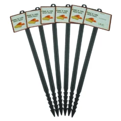 Mikado Lot De 6 Jalons Pour Semis Pommes De Terre Avec étiquettes – 45 Cm