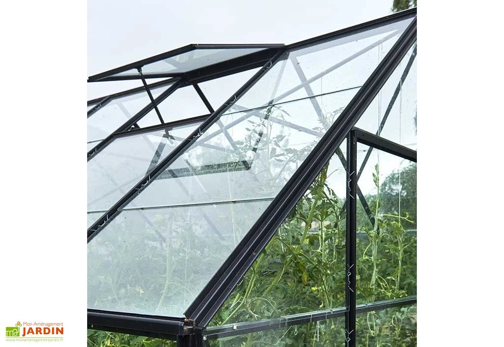 Halls Serre De Jardin En Aluminium Et Verre Horticole Universal 128 – 9,9 M² – Image 5