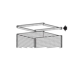 Madriers Supplémentaires Pour Abris Jardin Solid