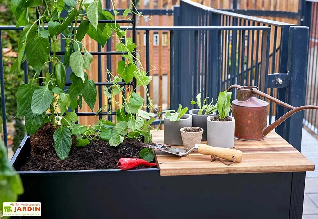 Mini Serre De Jardin Table à Jardiner – Juliana Vertical – Image 4