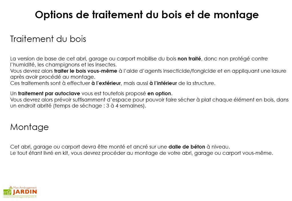 Abri De Jardin Bois D’Épicéa Auvent + Toit Shingle Oxford XXL 33 M² – Image 4