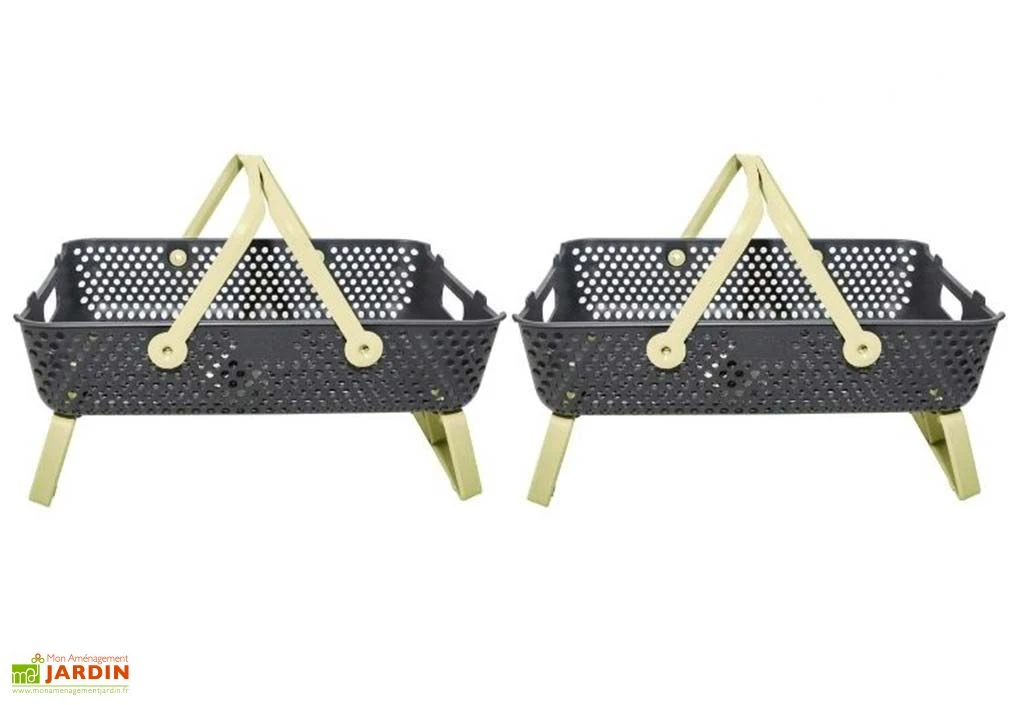 Paniers De Récolte Kajo 20L – 58 X 38 X 15 Cm (lot De 2) – Image 4