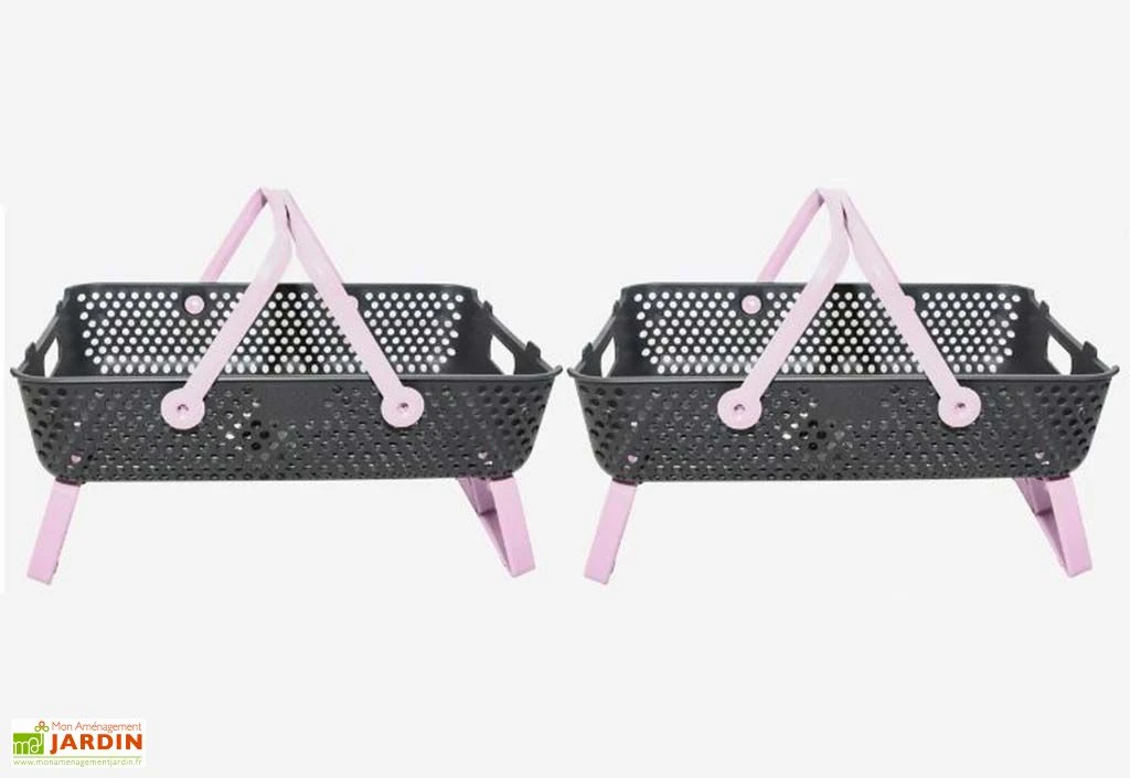 Paniers De Récolte Kajo 20L – 58 X 38 X 15 Cm (lot De 2) – Image 6