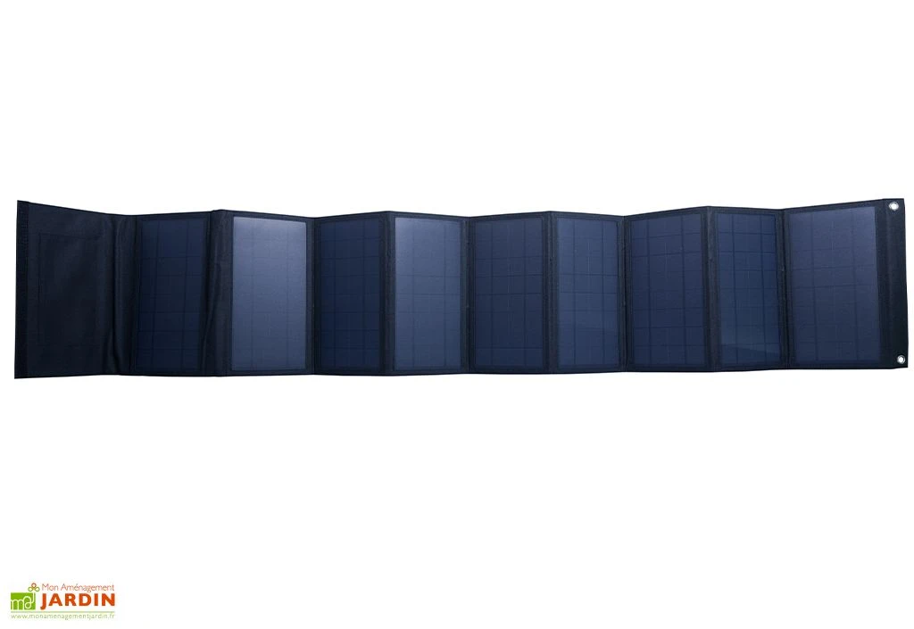 Panneau Solaire Monocristallin Portable Et Pliant 60 W