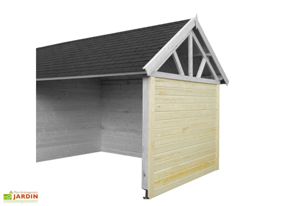 Paroi Latérale Pour Abri De Jardin Gloucester 19 M²