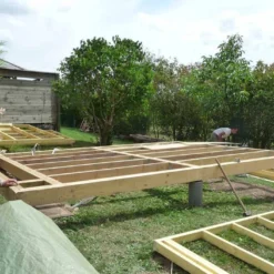 Plancher Bois + Laine De Roche Pour Studio (395x375)