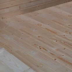 Plancher Pour Abri De Jardin En Bois D’Épicéa Modern 12 M²