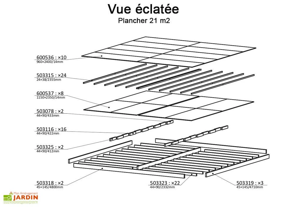 Plancher Pour Chalet En Bois Habitable Isolé Decor Home – Image 4