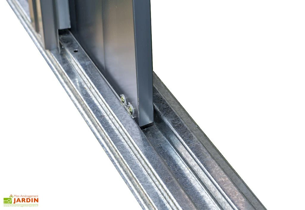 Armoire De Jardin En Acier Galvanisé 151 X 122 Cm – Image 4