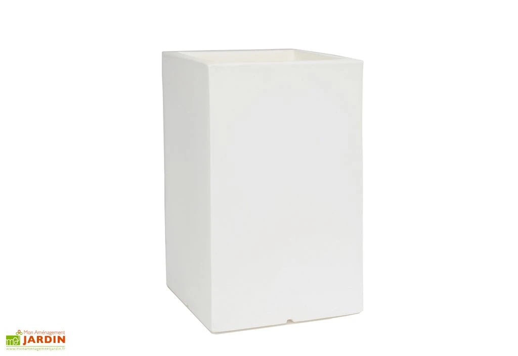 Pot De Fleurs En Polyéthylène Atlantis – 30 X 30 X 47 Cm – Image 6