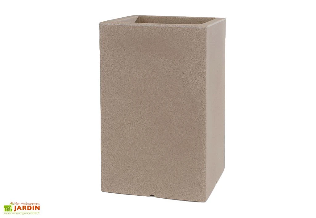 Pot De Fleurs En Polyéthylène Atlantis – 30 X 30 X 47 Cm – Image 4