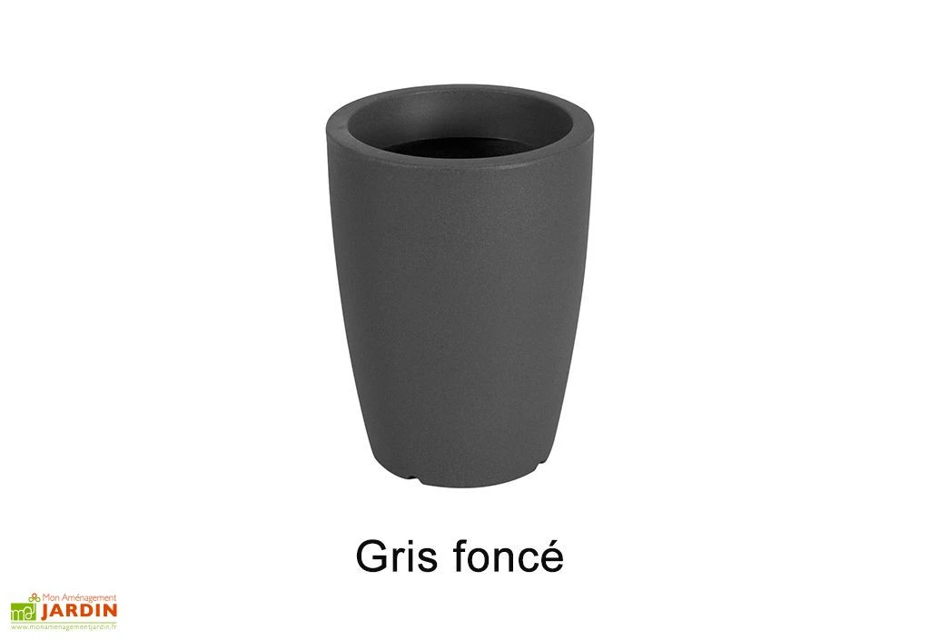 Pot De Fleurs Polyéthylène Hydra H40 Ø30 (pls. Coloris) – Image 5