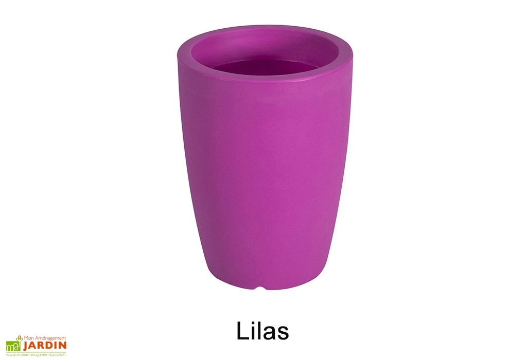Pot De Fleurs Polyéthylène Hydra H50 Ø36 (pls. Coloris) – Image 2