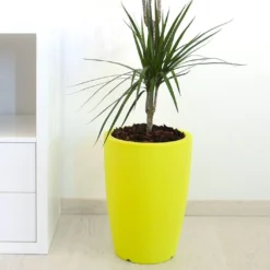 Pot De Fleurs Polyéthylène Hydra H50 Ø36 (pls. Coloris)