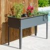 Potager Sur Pieds En Acier Galvanisé 30 X 60 Cm – Cipollina