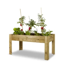 Potager Surélevé En Bois Traité Gardenbrico XL80 : 160 Cm