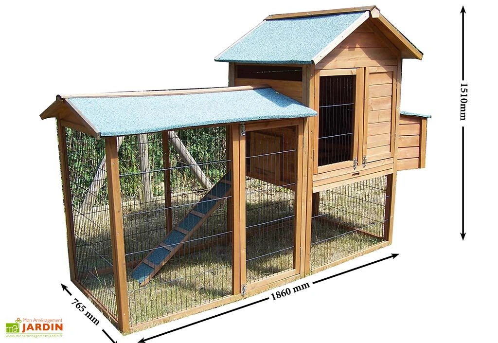 Poulailler Pavilly (0,9x2,3x1,5) – Image 6