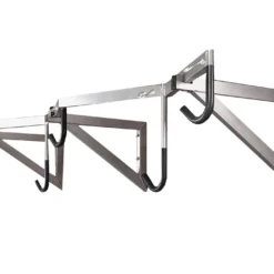 Mottez Range-vélo Mural En Acier Avec Crochets Gainés – 6 Vélos