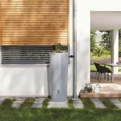 Garantia Cuve Récupération D'Eau Pluie 2 En 1 Stone Silver 350L