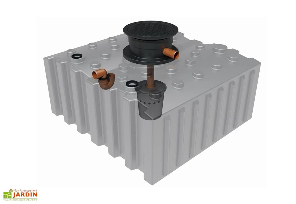 Cuve De Récupération D’eau De Pluie Enterrée – 5000 L Plate – Image 5