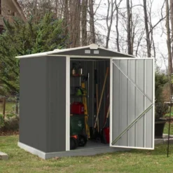 Abri De Jardin En Acier Galvanisé 2 M²