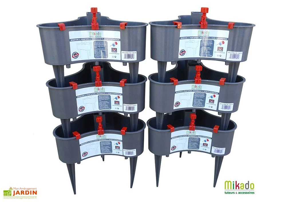 Lot De 6 Réservoirs 2L Pour Tuteur Mikado – Image 4