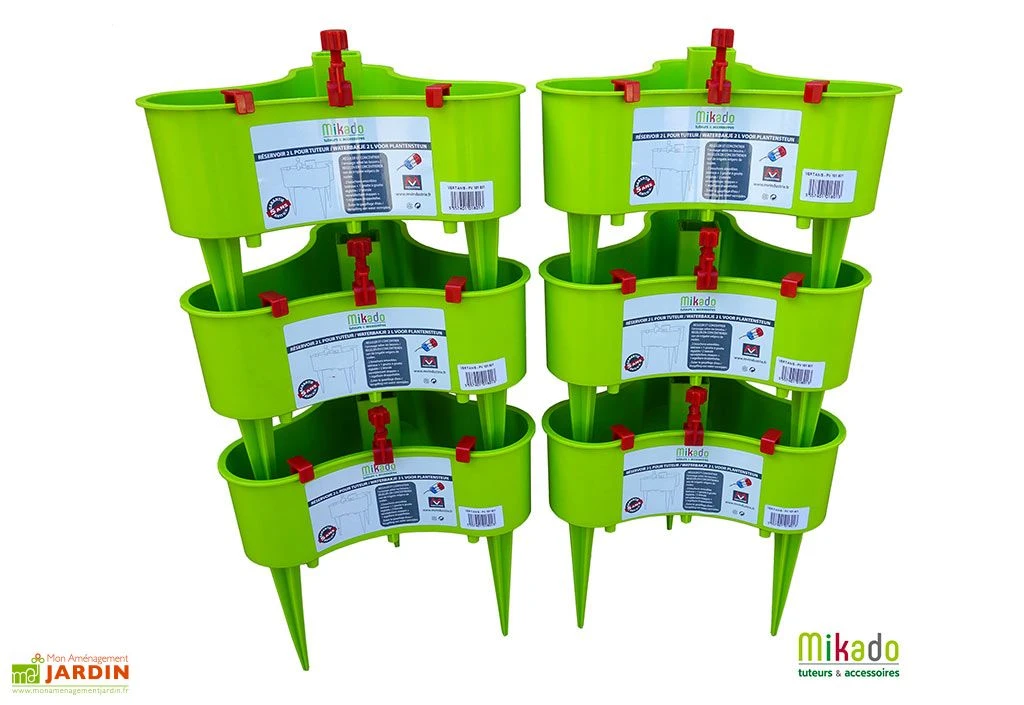 Lot De 6 Réservoirs 2L Pour Tuteur Mikado – Image 2