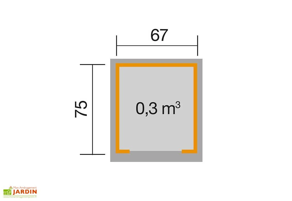 Abri Pour Robot Tondeuse En Bois D’épicéa 78 X 86 X 61 Cm – Image 3