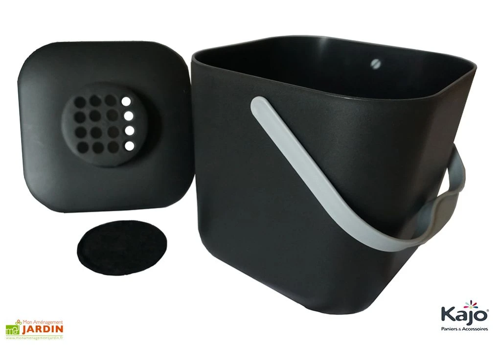 Lot De 2 Filtres à Charbon Actif Pour Seau à Compost Kajo – Image 2