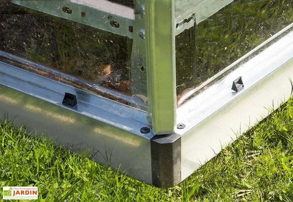 Serre Adossée En Aluminium Et Polycarbonate Lean To 3 M² – Image 6