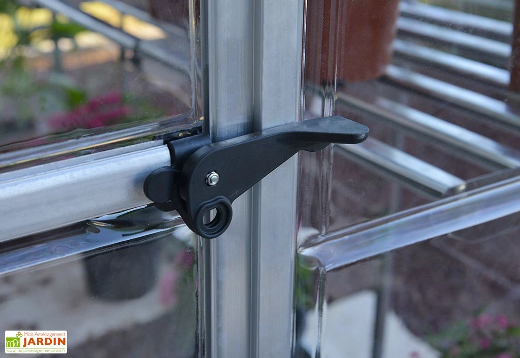 Serre Adossée En Aluminium Et Polycarbonate Lean To 3 M² – Image 4