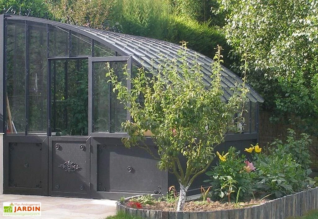 Serre Ancienne En Aluminium Et Verre Trempé 4mm Versailles 530x280m – Image 3