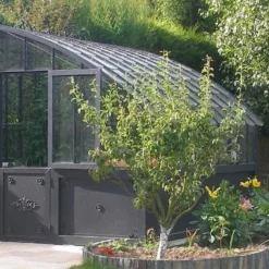 Serre Ancienne En Aluminium Et Verre Trempé 4mm Versailles 455x280m