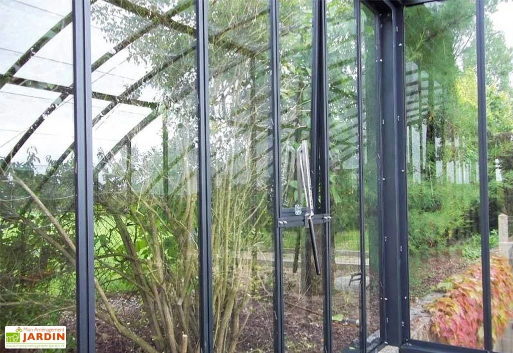 Serre Ancienne En Aluminium Et Verre Trempé 4mm Versailles 455x280m – Image 2