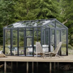 Serre De Jardin En Bois Et Verre Trempé – Myosotis