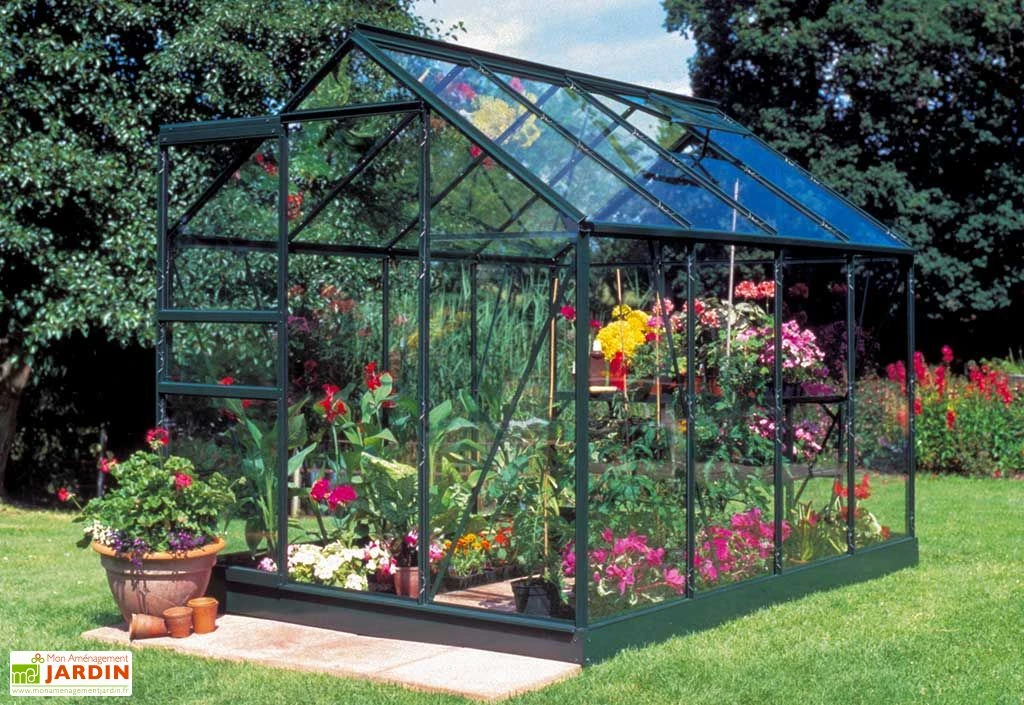 Halls Serre De Jardin En Aluminium Et Verre Trempé Popular 86 - 5 M² – Image 3