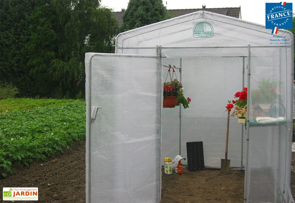 Serre De Jardin Primeur En Acier Et Polyéthylène – 2,70 X 2 M – Image 3