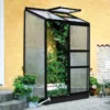 Halls Serre De Jardin Adossée En Polycarbonate Atlan 2 – 0,9 M²