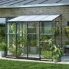 Halls Serre De Jardin Adossée En Verre Trempé Qube Lean-to 68 – 4,7 M²