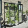 Halls Serre De Jardin Adossée En Verre Trempé Qube Lean-to 26 – 1,2 M²