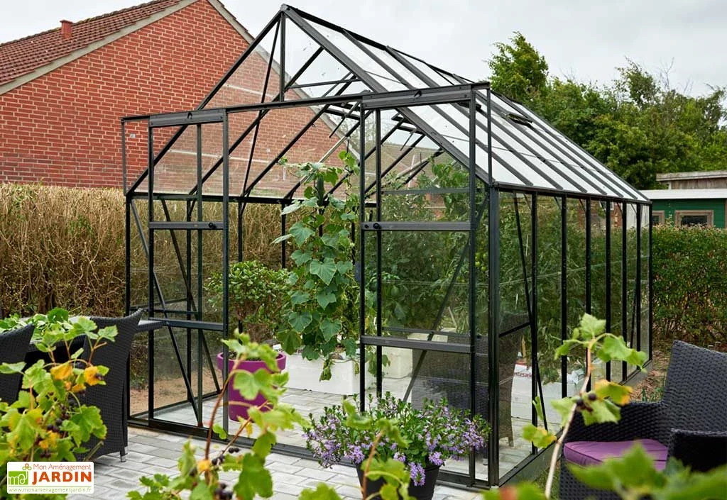 Halls Serre De Jardin En Aluminium Et Verre Horticole Magnum 148 – 11,5 M²