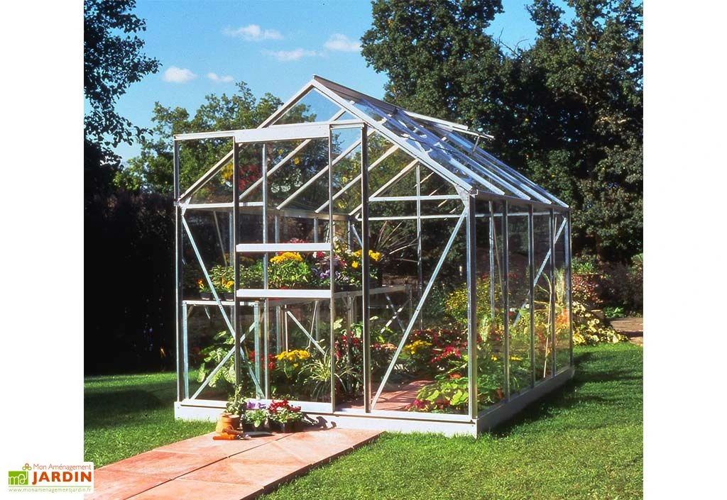 Halls Serre De Jardin En Aluminium Et Verre Horticole Popular 86 (5 M²) – Image 3