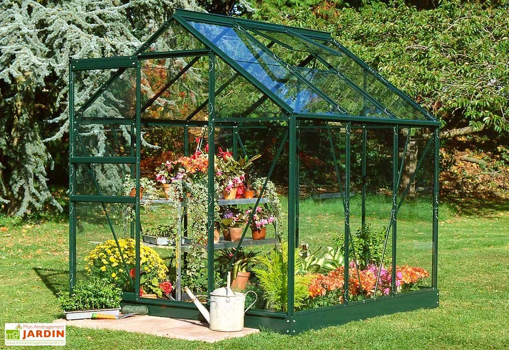 Halls Serre De Jardin En Aluminium Et Verre Popular 66 (3,8 M²) – Image 4