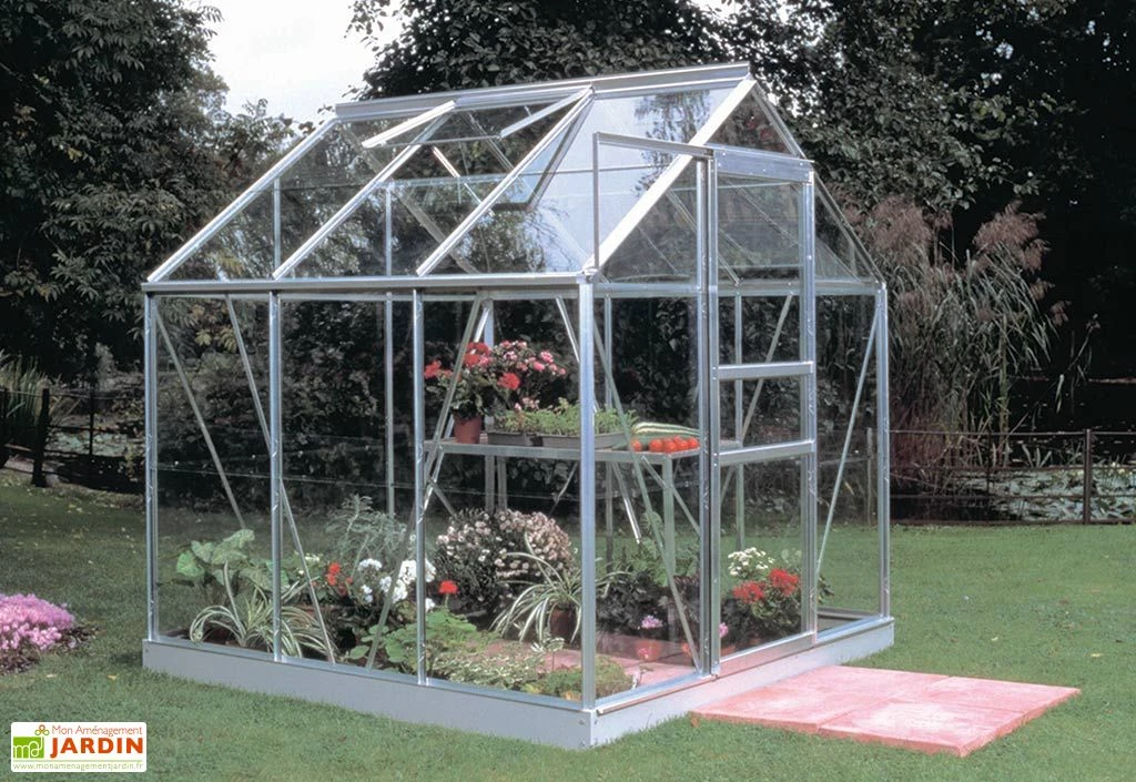 Halls Serre De Jardin En Aluminium Et Verre Popular 66 (3,8 M²) – Image 2