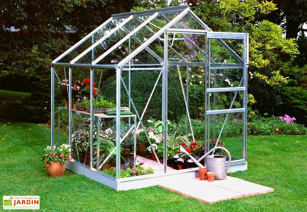 Halls Serre De Jardin En Aluminium Et Verre Popular 66 (3,8 M²)