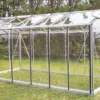 Serre De Jardin En Aluminium Et Verre Trempé Essentia 10,8 M²