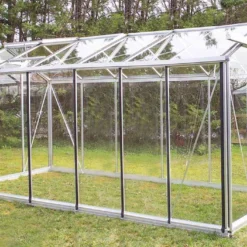 Serre De Jardin En Aluminium Et Verre Trempé Essentia 10,8 M²
