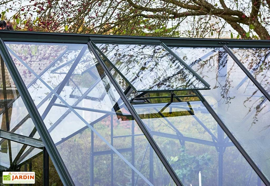 Halls Serre De Jardin En Aluminium Et Verre Trempé Garden Room 12,9 M² – Image 5